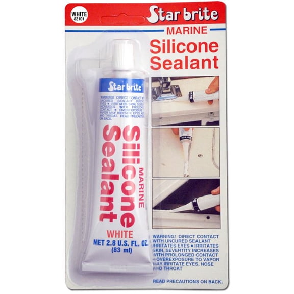 Star Brite  82101; Silicone Sealant White 100Ml