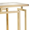 thumbnail image 5 of Furniture of America Gendry Glass Top Console Table, Gold, 5 of 6