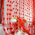 thumbnail image 2 of Agiferg Cute Heart Line Tassel String Door Curtain Window Room Curtain Valance RD, 2 of 7
