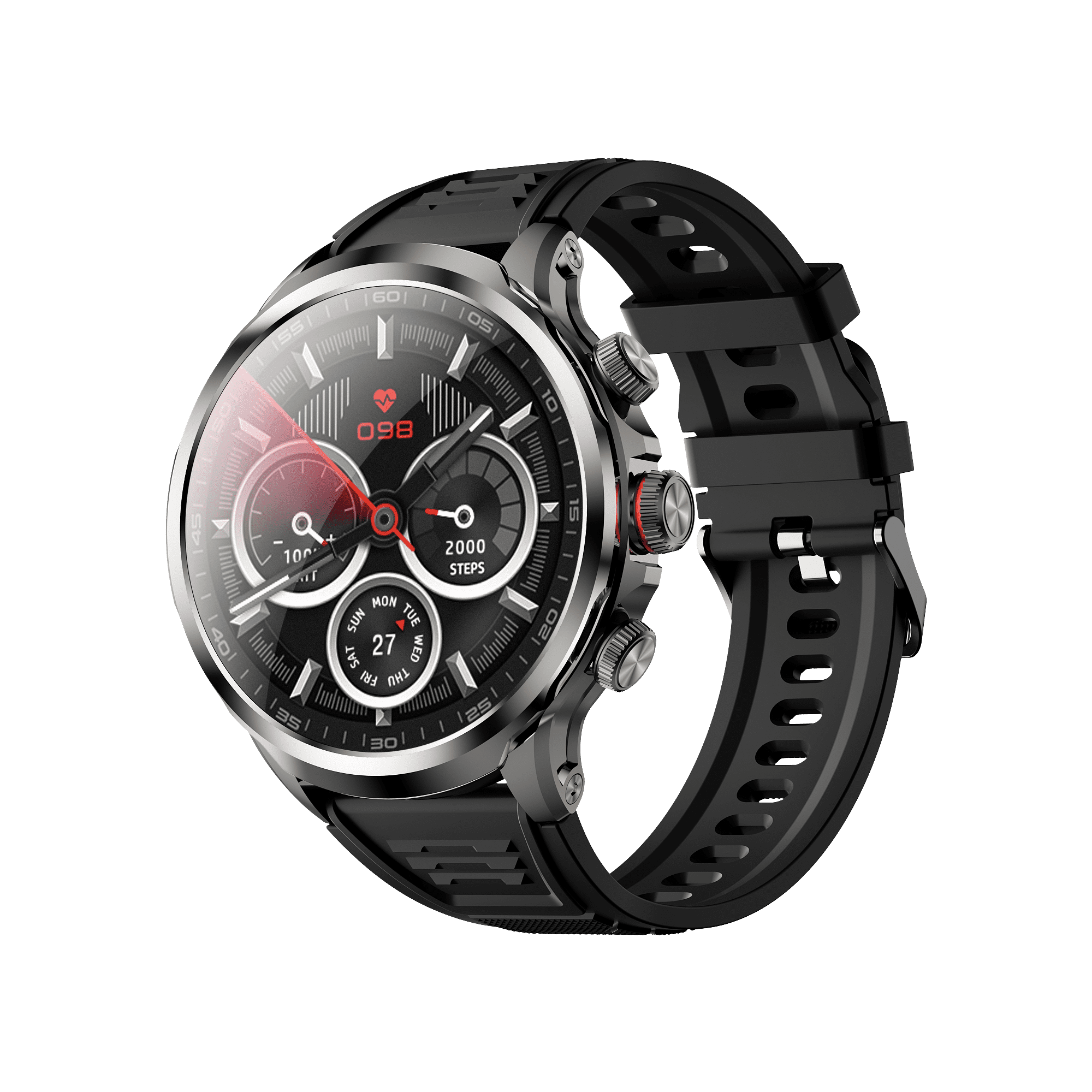 Ticwatch Pro Android Smartwatch for Men, Snapdragon W5+ Gen