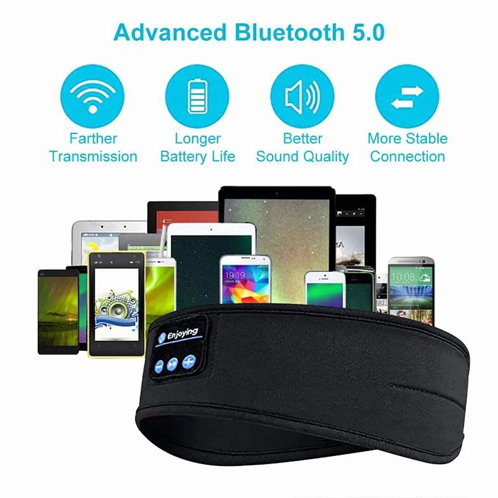 BUTTERFLY- Sleep Headphones Bluetooth Sleeping Headband Sports Wireless Earphones Eye Mask