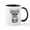 White/Black Inside, variant on CafePress - Cute Baby Snow Leopard Cub Ceramic Mug - 11 oz Ceramic Mug - Novelty Coffee Tea Cup