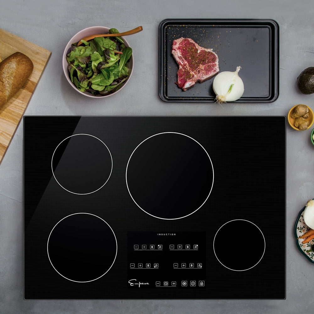 Empava 30” EMPVIDC30 Induction Cooktop with 4 Booster Burners on Black
