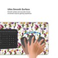 thumbnail image 5 of Disketp Tulips Flowers Gaming Mouse Mat Long Extended Mouse Pad Desk Mat Non-Slip Rubber Mice Pads Stitched Edges(315.5 x 16 x 0.12 Inches), 5 of 8