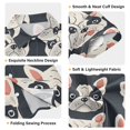 thumbnail image 3 of Dailycode Small Short Sleeve Button Down Shirts Cute Bulldog Dog Face Casual Shirt 3-10 Years, 3 of 9