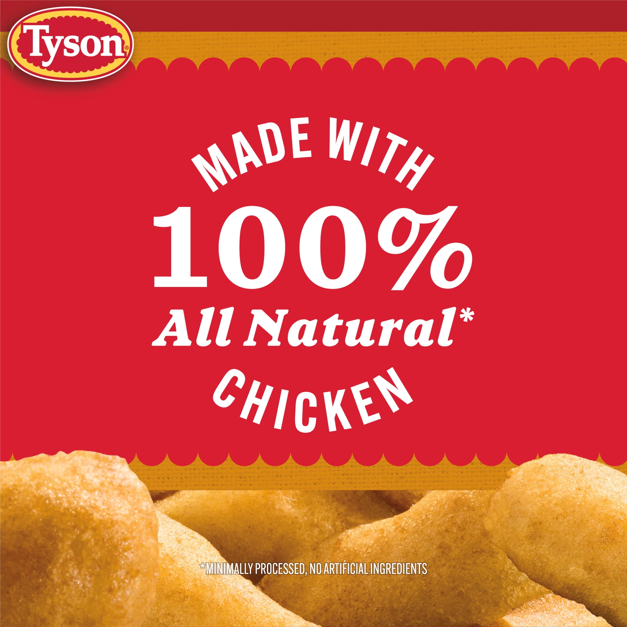 Tyson Honey Battered Breast Tenders, 25.5 oz (Frozen, Fully Cooked)