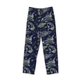 thumbnail image 4 of Daiia Hand Drawn Rockets Men's Sleep Pant with Pockets and Drawstring,Pajama Pants-XX-Large, 4 of 9
