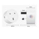 thumbnail image 2 of 20a Tuya Smart Socket Wifi 3pin Adapter Home For Voice Control With Energy Monitoring Timer Functio, 2 of 5
