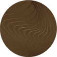 thumbnail image 1 of Ahgly Company Indoor Round Patterned Saddle Brown Area Rugs, 5' Round, 1 of 6