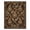 Brown, Pattern 16, variant on ODIKA 4'x6' Machine Washable Non-Slip Area Rug, Oriental Gold High Traffic Rug, Brown, 959034