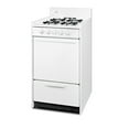 thumbnail image 3 of WNM1107 20 Freestanding Gas Range with 4 Open Burners  2.46 Cu. Ft. Capacity  Porcelain construction  Broiler Drawer  Recessed Oven Door  & Electronic Ignition  in White", 3 of 3