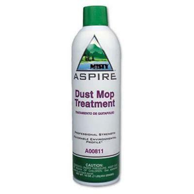 Misty Aspire Dust Mop Treatment, Lemon, 20-oz. Aerosol, 12 Cans