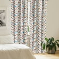 thumbnail image 3 of Ambesonne Mexican Window Curtains, Natural Inspiration Art, Each 28" W x 63" L, Multicolor, 3 of 5
