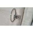 thumbnail image 2 of Tread India Women’s 1.00 Carat moissanite diamond Silver ring, Size 14, 2 of 4