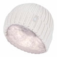 thumbnail image 1 of Heat Holders - Girls Thick Chunky Ribbed Beanie Hat with Bobble for Winter, 1 of 2
