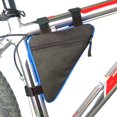 thumbnail image 1 of CAROOTU Bicycle Cycling Bag Front Tube Frame Zipper Triangular Pouch Holder for Mobile Phone Keys, 1 of 6