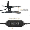 thumbnail image 3 of LEPOWER Flexible Gooseneck LED Book Light, Metal Clip on Light Reading Lamp, Black, 3 of 6