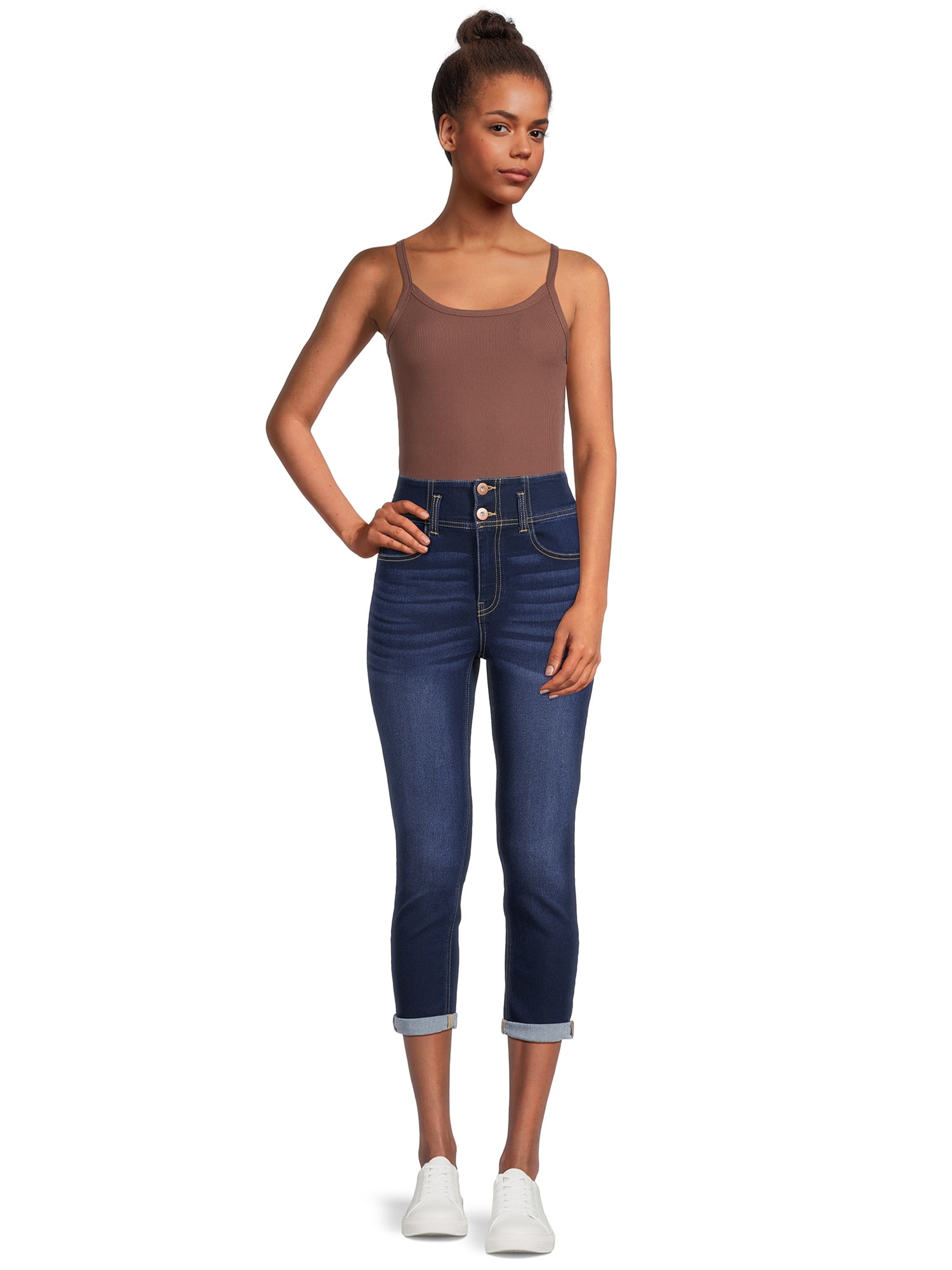 No Boundaries Ribbed Cami Top, 1 or 5-Pack, Women's - Walmart