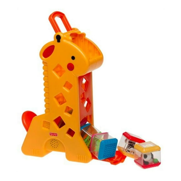 Juguete para Bebés Fisher-Price Mattel Peek-A-Blocks Jirafa