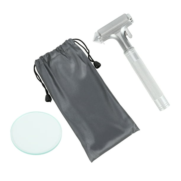Martillos de Seguridad Universal para Automóviles Unique Bargains, Rompedor de Cristales, Herramienta de Escape Urgente, Tono Plateado