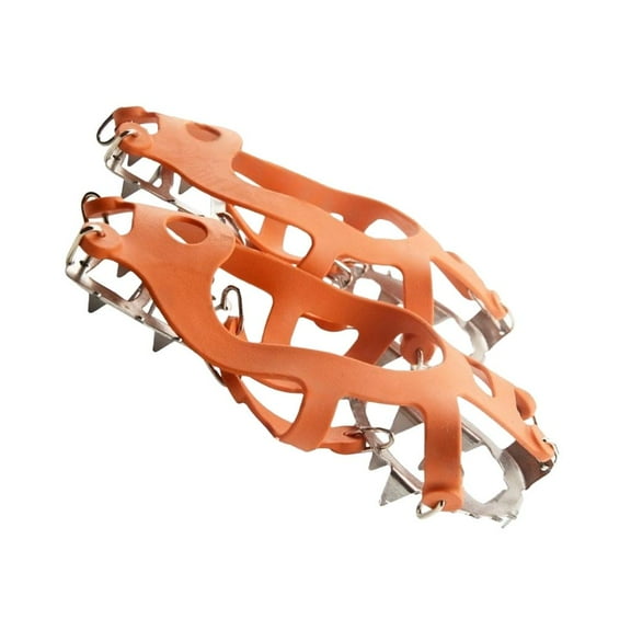 hejhncii Snow Ice Spikes Crampons Cleats Footwear Traction for Skiing Slip on 18 Teeth Ice Grip Antislip Shoe Boot Ice Traction