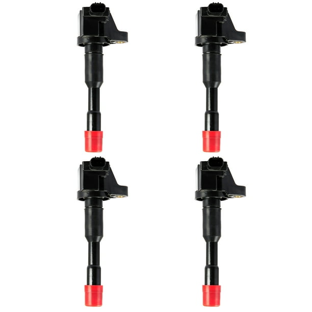 Set of 4 Front Ignition Coils Compatible with 2009 Honda Civic Hybrid