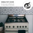 thumbnail image 2 of SHISUYAN 1pc Cooking Pot Cover Food Protective Lid Vertical Pot Lid Kitchen Accessory, 2 of 8
