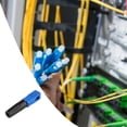thumbnail image 2 of Seitruly Surtido de conectores de fibra óptica SC/UPC, 100 piezas, para el hogar, oficina, Hotel, conectores FTTH portátiles, reparación de redes Teléfono y Comunicación, 2 of 6