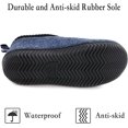 thumbnail image 4 of Ultraideas Men's Warm Bootie Slipper Sherpa Fleece Lining, 4 of 5