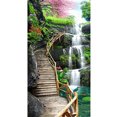 thumbnail image 1 of 5D DIY Diamond Painting Kits Full Square Drill Waterfall Walkway Mosaic Art Sywqhk Decoración hogareña, 1 of 9