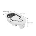 thumbnail image 2 of Tineasur Heavy Duty Plated Silver Chair Bar Pump Box for Easy Installation and Reliable Chair Repair, 2 of 8