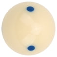 thumbnail image 1 of Qiilu Dot‑Spot Cue Ball, Pool Standard Ball, Practice Cue Ball For Billiard Training Billiard Lovers Home Competition, 1 of 8
