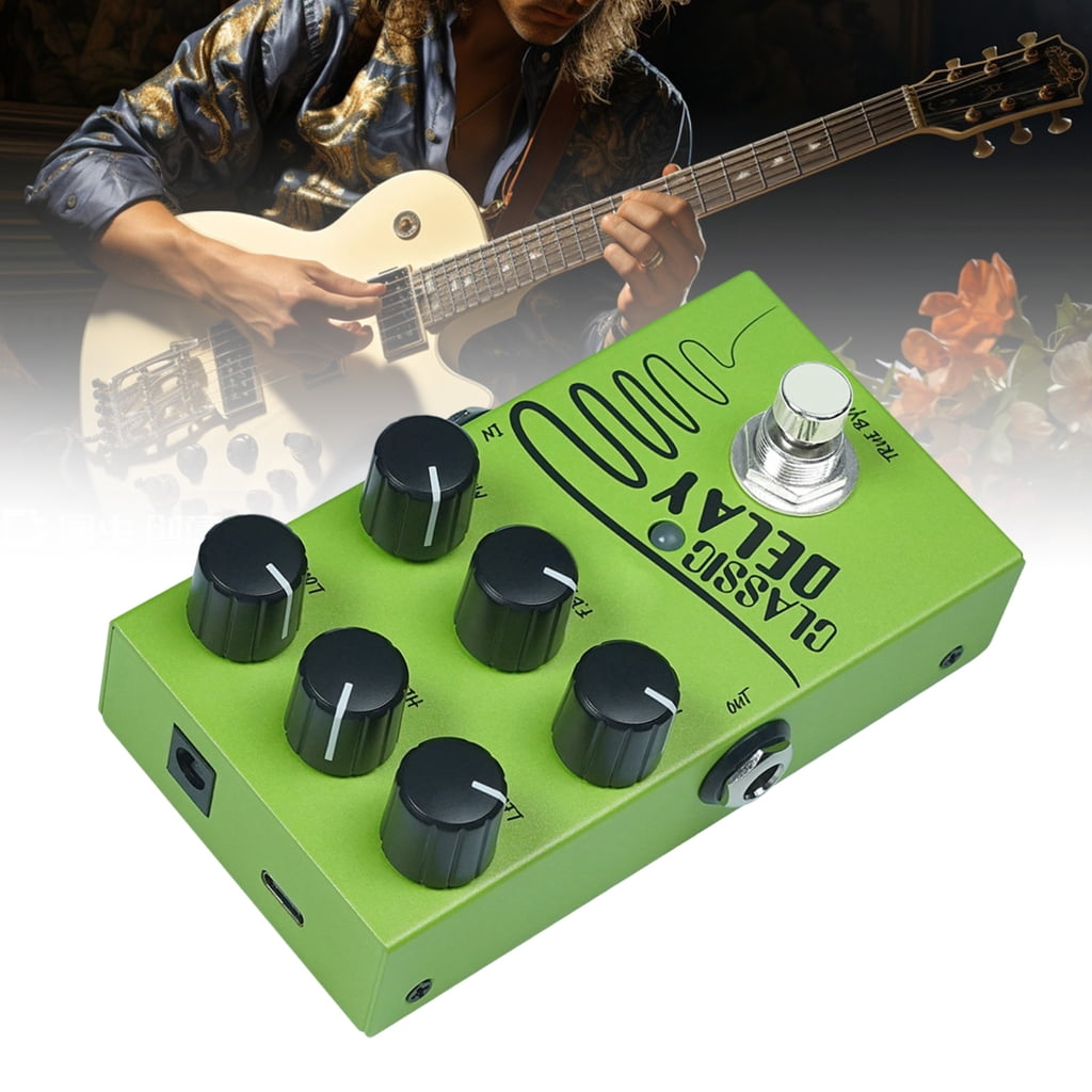 Small Delay Effect Pedal Overdrive Guitar Pedal Good Quality Delay Pedal