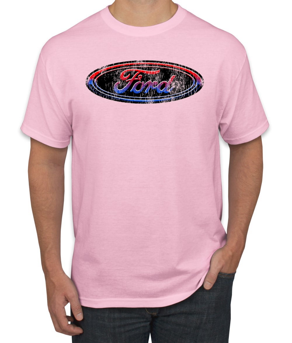 red black and purple graphic tee