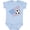 AE-Light Blue, variant on Inktastic Soccer Ball, Net with American Flag Colors Boys or Girls Baby Bodysuit