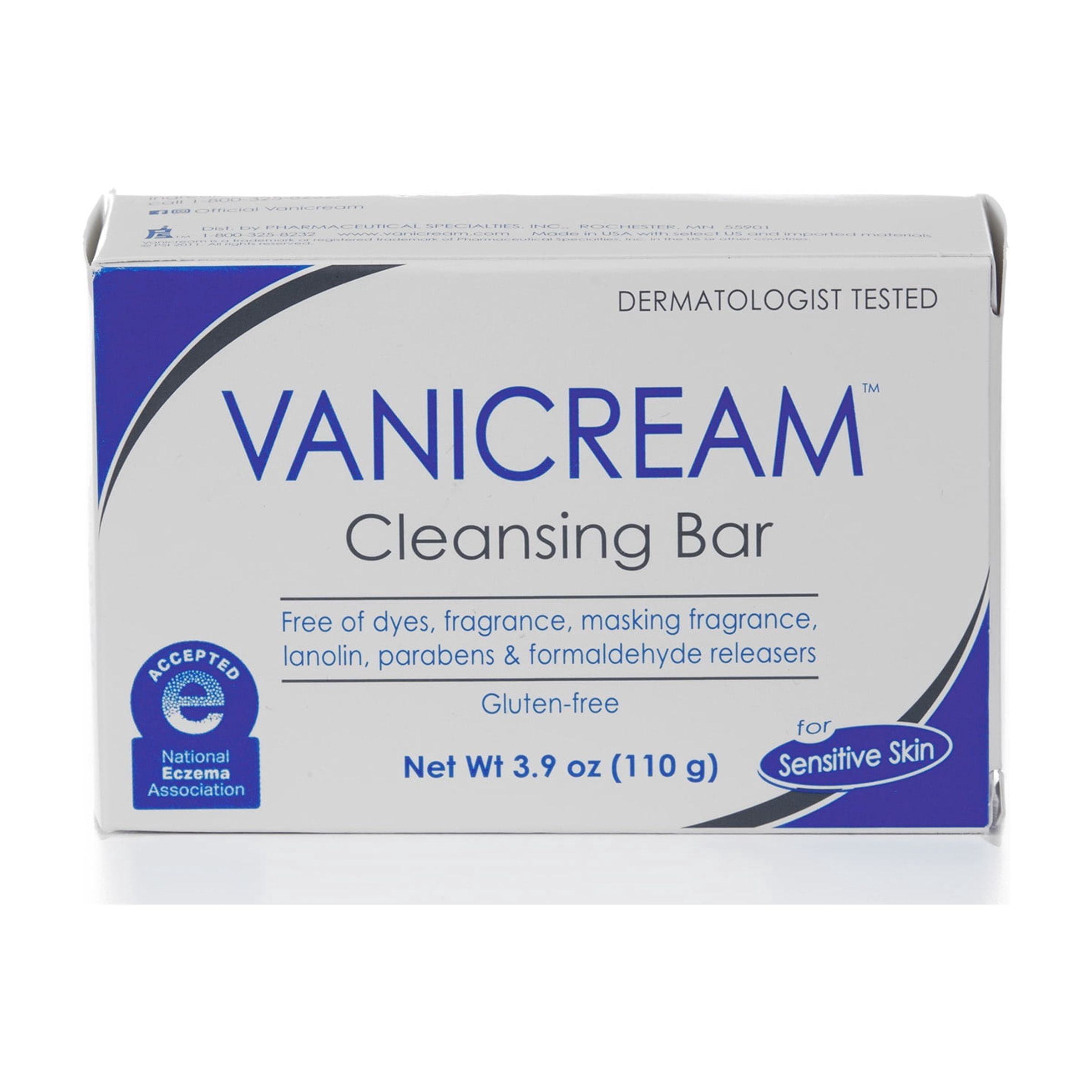 (5 pack) Vanicream Cleansing Bar for Sensitive Skin - 3.9 oz