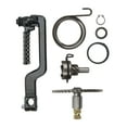 thumbnail image 4 of Kick Starter Shaft Set, Assembly Iron Anti Deform Kick Start Pedal Complete Ergonomic Anti Slip  For Scooter Moped, 4 of 8
