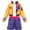 2T(100), variant on ApePal G'irl's Halloween Costume, Popular Singer Idol Group Cosplay Dress Up Outfits, 3D Printed Jacket Tank Top Shorts Set, Birthday Party & Fancy Dress Costume, 2-12 Y
