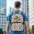 thumbnail image 3 of KUIFORTI Duck Camo Kids Bookbag Comfortable Lightweight Girls School Backpack with Multiple Organizer Pockets Side Pockets for Kids Teens Elementary Middle School, 3 of 7