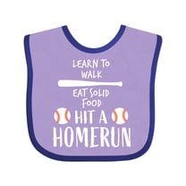 Inktastic Baseball To-Do List- Future Homerun Hitter Boys or Girls Baby Bib