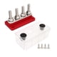 thumbnail image 1 of 4 Post Power Distribution Block 3/8inch M10 Studs Battery Bus Bar with Cover DC12V to 48V 300A for Cars Boats RVs Red, 1 of 5