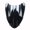 Black, variant on Double Bubble Motorcycle Protector Windscreen Windshield for Ducati 1098 2007-2009 Custom