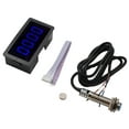 thumbnail image 1 of Chendee 4Bit Digital Led Tachometer Rpm Speed Meter+Hall Proximity Switch Sensor Dc8-24V,Blue, 1 of 9