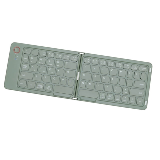 Foldable Keyboard, 67 Keys Portable Folding Keyboard, Rechargeable Ultra Slim Mini Keyboard Pocket Travel Keyboard for Smartphone Tablet Laptop