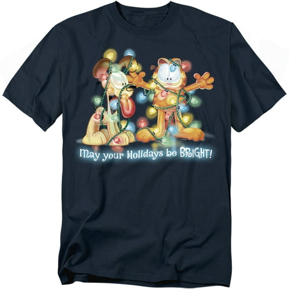 Garfield T-Shirt Bright Holidays Unisex Graphic Tee For Men & Women