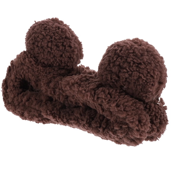 HEANUJJ Fuzzy Spa Bear Ears Headband for Women, Soft and Comfortable Hairband, 1 Piece