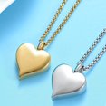 thumbnail image 4 of 2 Pack Cremation Jewelry Heart Urn Necklace for Ashes for Women Men Angel Wing Memorial Keepsake Pendant,Gold/Silver, 4 of 7