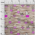 thumbnail image 2 of oneOone Rayon Brown Fabric Cactus Fabric For Sewing Printed Craft Fabric By The Yard 56 Inch Wide, 2 of 8