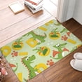 thumbnail image 4 of Uemuo Cartoon Dinosaurs Printed Door Mat Indoor Doormat 16"x24",Front Back Door Mats Non Slip Entrance Rugs,Inside Doormats for Entryway, 4 of 9