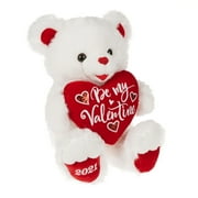 Way To Celebrate Valentine’s Day Large Sweetheart Teddy Bear 2021, White